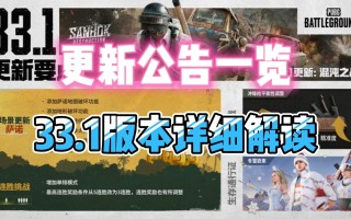 绝地求生端游更新公告最新：全新游戏体验-绝地求生端游更新内容详解与最新公告