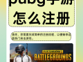 绝地求生 注册教程与攻略-绝地求生注册流程及新手入门指南