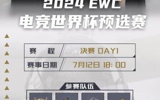 2024年绝地求生赛事赛程前瞻-深度解读2024绝地求生全年比赛安排