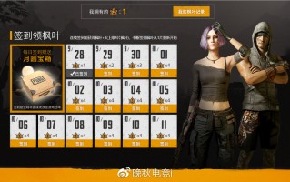 绝地求生签到神技能攻略-绝地求生每日签到获取稀有道具技巧