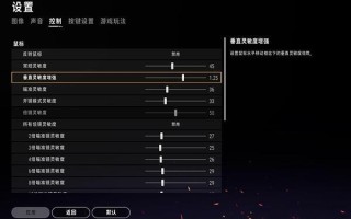 绝地求生灵敏度设置推荐 PUBG玩家必备-PUBG手游灵敏度调整攻略