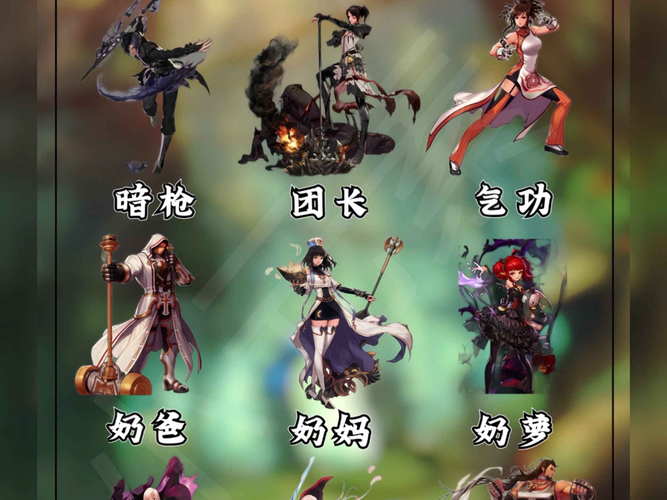 DNF所有人物名字大全-DNF角色名称列表及背景介绍 DNF所有人物名字大全-DNF角色名称列表及背景介绍
