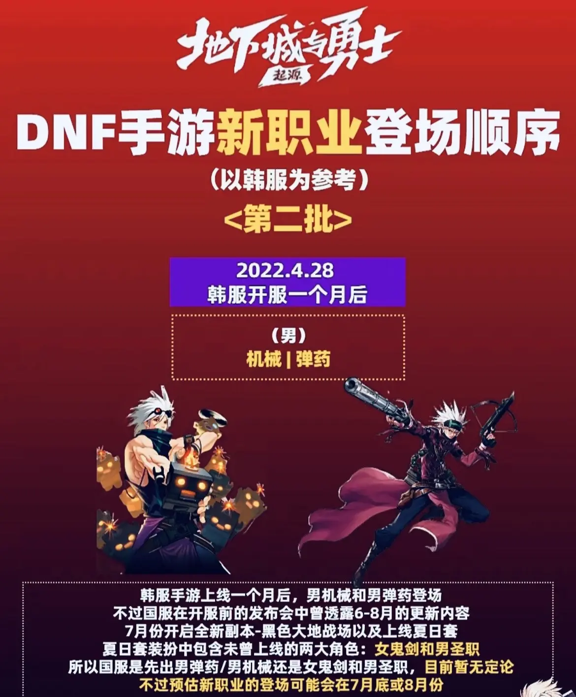 DNF手游7月28日公测，全新冒险开启-DNF手游7月28日公测上线内容与玩法解析