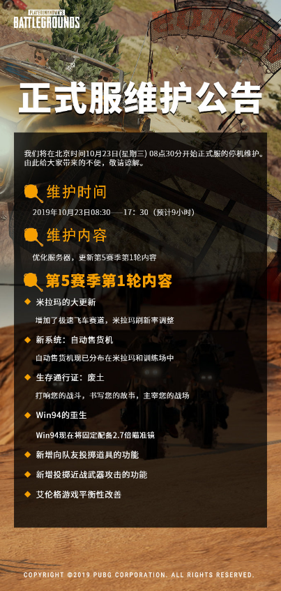 绝地求生最新更新公告：新内容来袭-绝地求生游戏更新公告详解：版本变化与玩家反馈